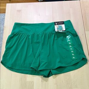 Spyder Women's Athletic Shorts in Vibrant Green